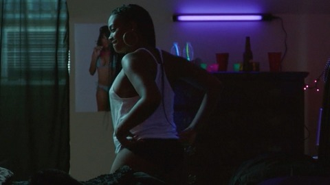 Pic: Nafessa Williams in Burning Sands