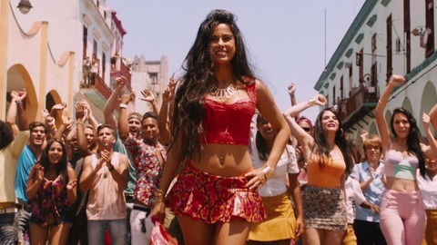 Pic: Lisandra Delgado in The Fate of the Furious