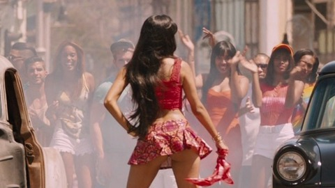 Pic: Lisandra Delgado in The Fate of the Furious