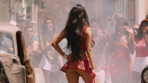 Pic: Lisandra Delgado in The Fate of the Furious