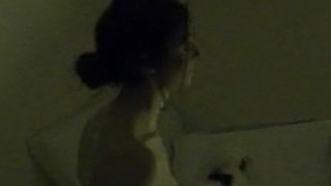 Pic: Melissa Saint-Amand in Trash Can on the Left