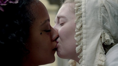 Pic: Rosalind Eleazar in Harlots