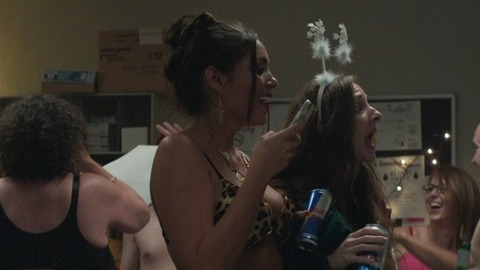 Pic: Erica Page in Office Christmas Party (2016)