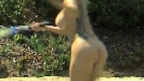 Pic: Angie Savage in Bigfoot Horror Camp