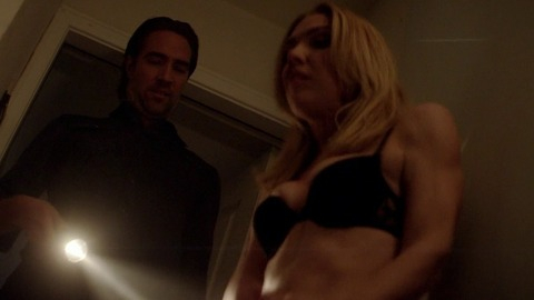 Pic: Dominique Swain in The Black Room