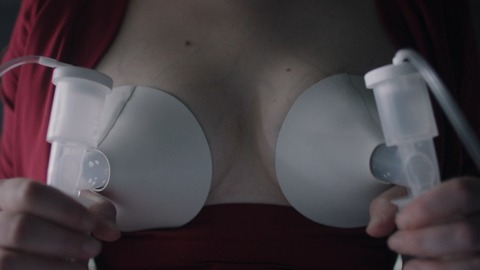 Pic: Elisabeth Moss in The Handmaid's Tale