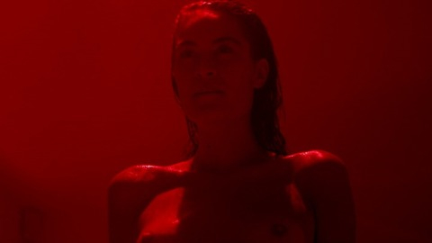 Pic: Milena Gorum in The Black Room