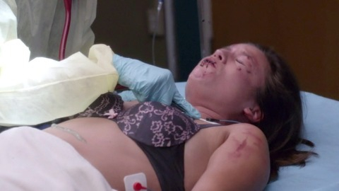 Pic: Bianca Collins in Grey's Anatomy