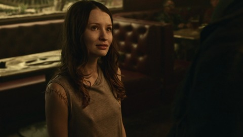 Pic: Emily Browning in American Gods