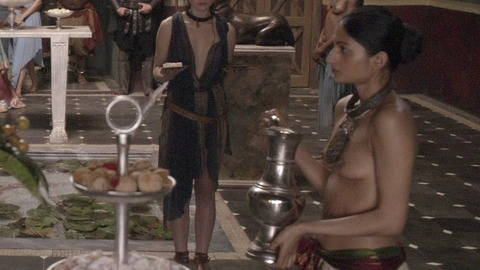 Pic: Aria Dickson in Spartacus