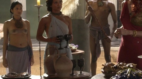 Pic: Aria Dickson in Spartacus