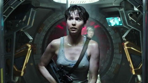 Pic: Katherine Waterston in Alien: Covenant