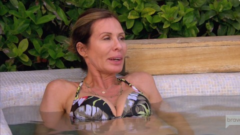 Pic: Carole Radziwill in The Real Housewives of New York City