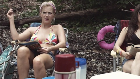 Pic: Kabby Borders in Pitching Tents