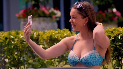 Pic: Becky McEwan in Filthy Rich