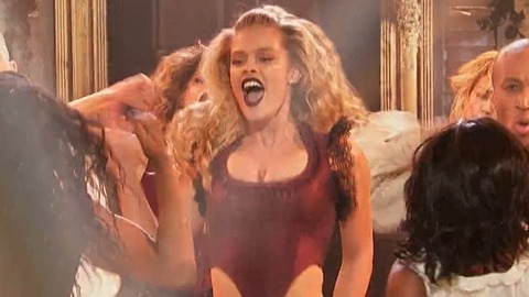 Pic: Nina Agdal in Lip Sync Battle