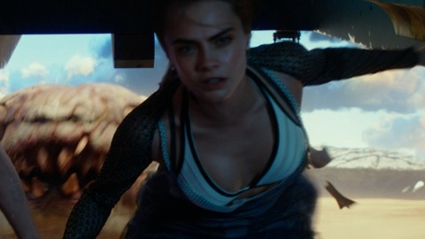 Pic: Cara Delevingne in Valerian and the City of a Thousand Planets