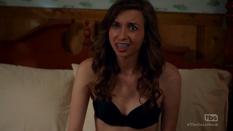 Pic: Lauren Lapkus in The Guest Book