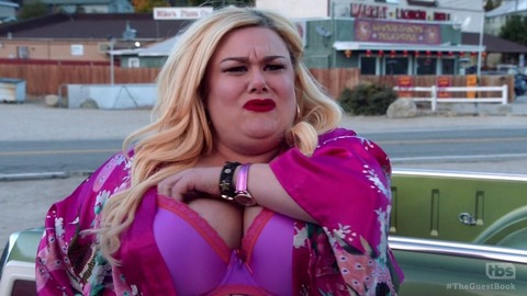 Pic: Carly Jibson in The Guest Book