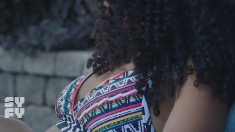 Pic: Aisha Dee in Channel Zero