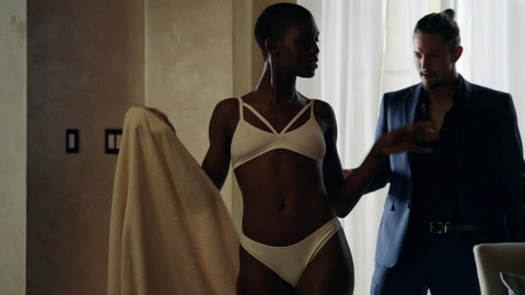 Pic: Jodie Turner-Smith in The Last Ship