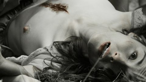 Pic: Michelle Dockery in Godless