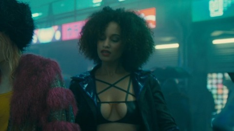 Pic: Elarica Johnson in Blade Runner 2049