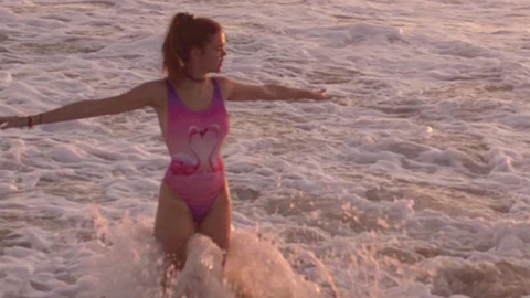 Pic: Maia Mitchell in Never Goin' Back