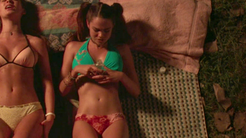 Pic: Maia Mitchell in Never Goin' Back