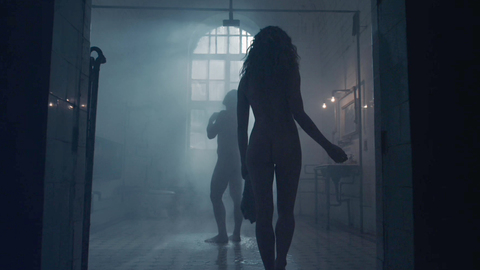 Pic: Lucy Aarden in Death Race 4: Beyond Anarchy