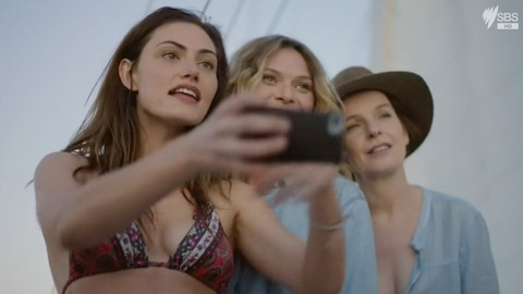 Pic: Phoebe Tonkin in Safe Harbour