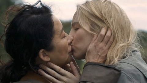 Pic: Sandra Oh in Killing Eve