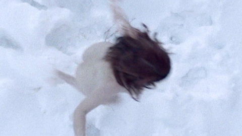 Pic: Cerris Morgan-Moyer in Snowbound