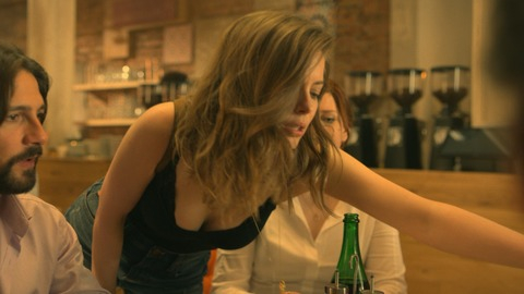 Pic: Gillian Jacobs in Ibiza