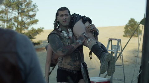 Pic: Victoria Steadman in Apocalypse Rising (2018)