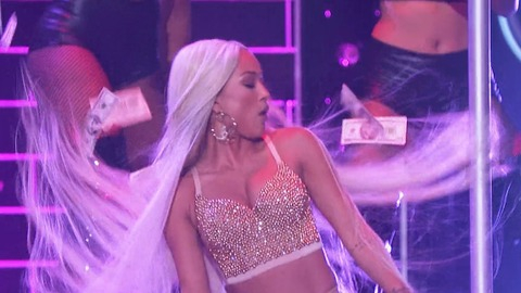Pic: Karrueche Tran in Lip Sync Battle