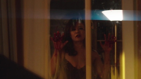 Pic: Annie Cruz in Paint It Red