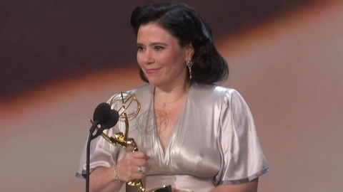 Pic: Alex Borstein in The Emmy Awards