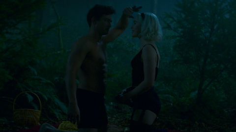 Pic: Kiernan Shipka in Chilling Adventures of Sabrina