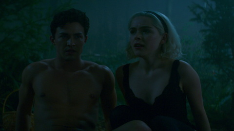 Pic: Kiernan Shipka in Chilling Adventures of Sabrina