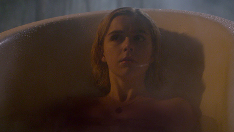 Pic: Kiernan Shipka in Chilling Adventures of Sabrina