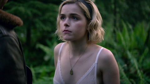 Pic: Kiernan Shipka in Chilling Adventures of Sabrina