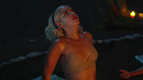 Pic: Kiernan Shipka in Chilling Adventures of Sabrina (2018-2020)