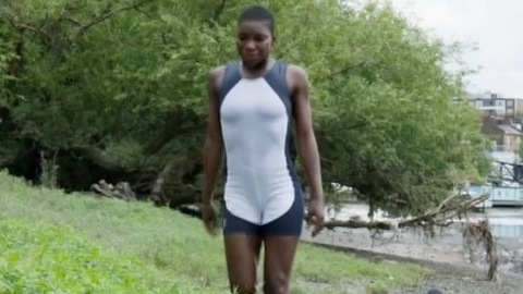 Pic: Michaela Coel in Black Earth Rising
