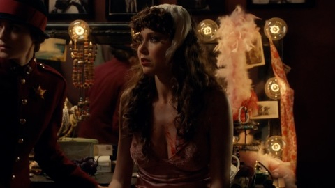 Pic: Sidney Leeder in Frankie Drake Mysteries