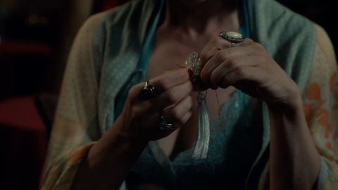 Pic: Jackie English in Frankie Drake Mysteries