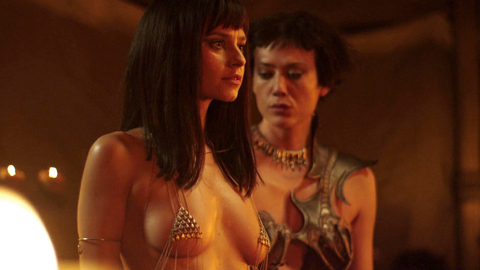 Pic: Katy Louise Saunders in The Scorpion King: Book of Souls