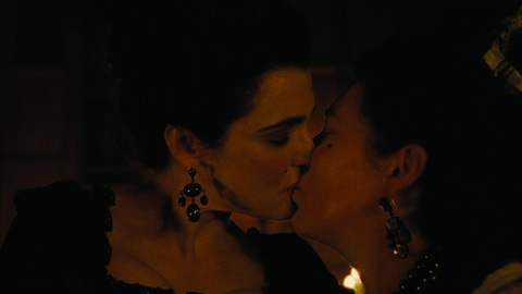 Pic: Olivia Colman in The Favourite