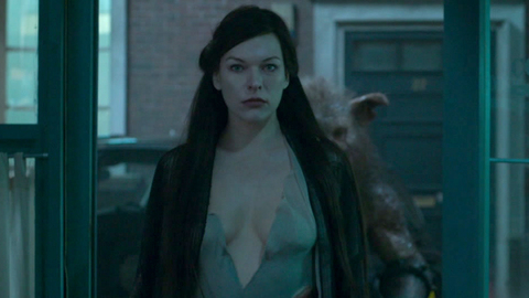 Pic: Milla Jovovich in Hellboy (2019)