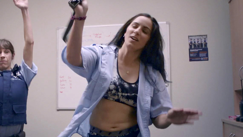 Pic: Madeleine Sami in The Breaker Upperers